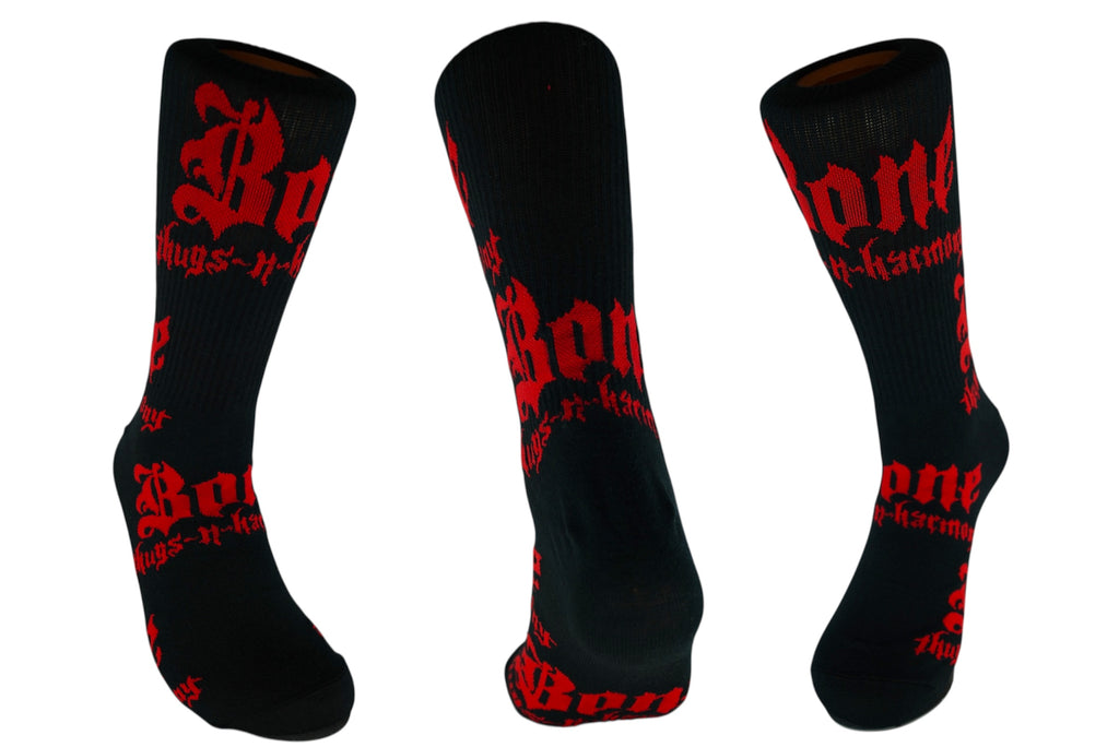Black Thuggin Socks