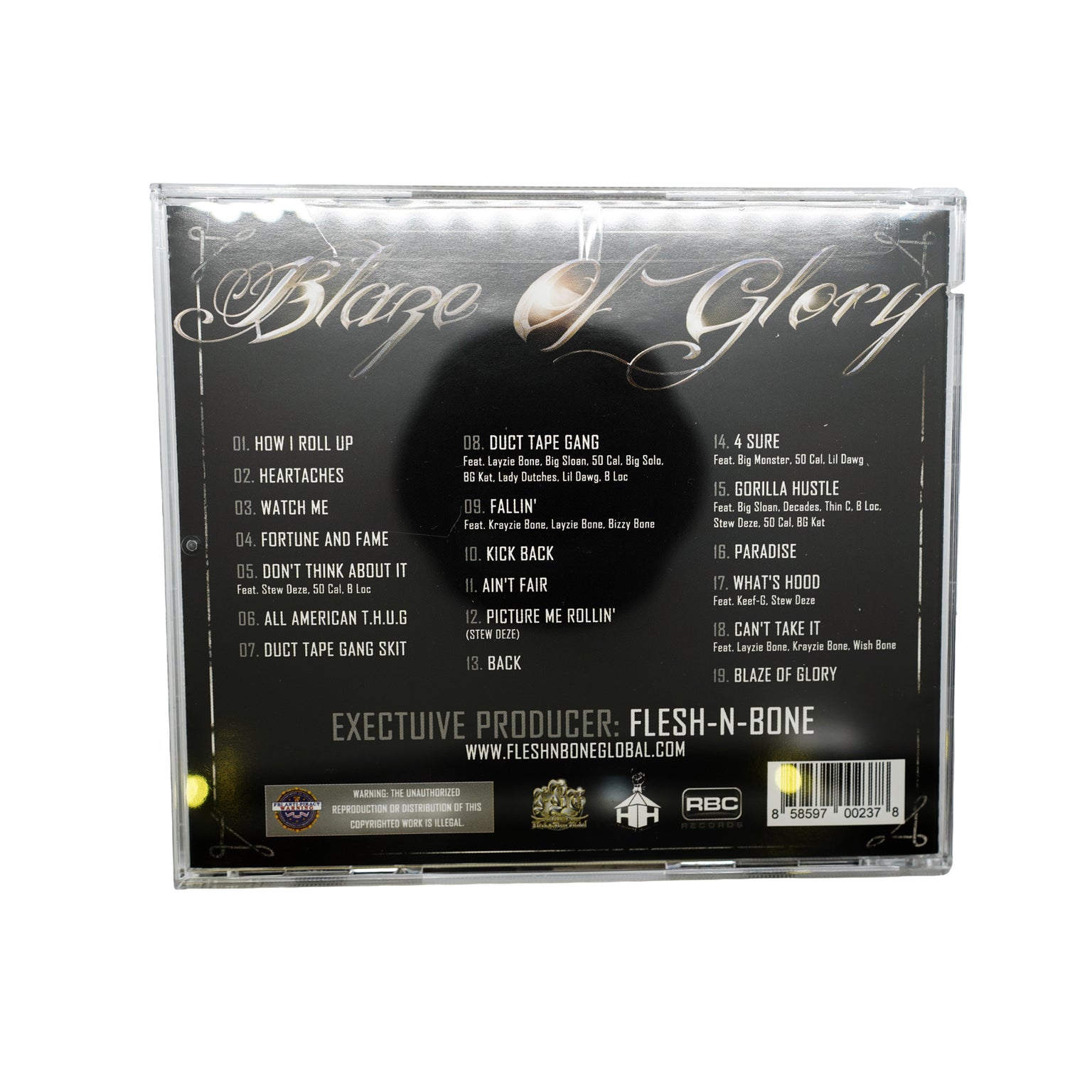 Flesh-n-Bone Blaze of Glory CD