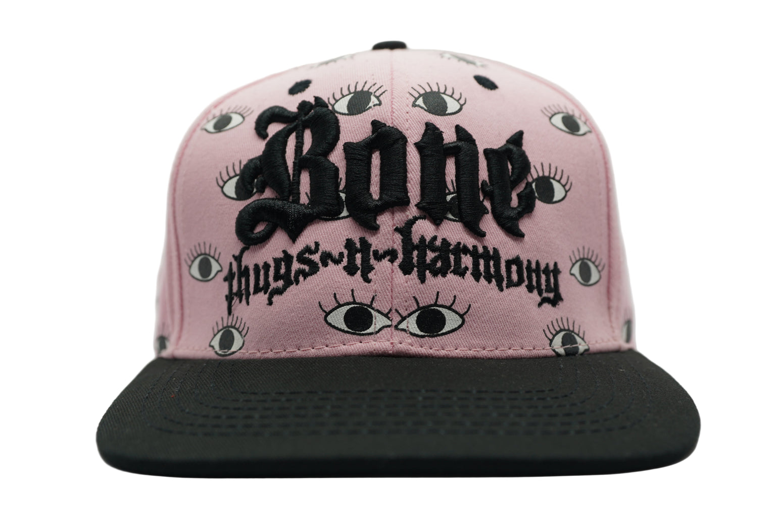 Pink Eyes On Me all Black Bill