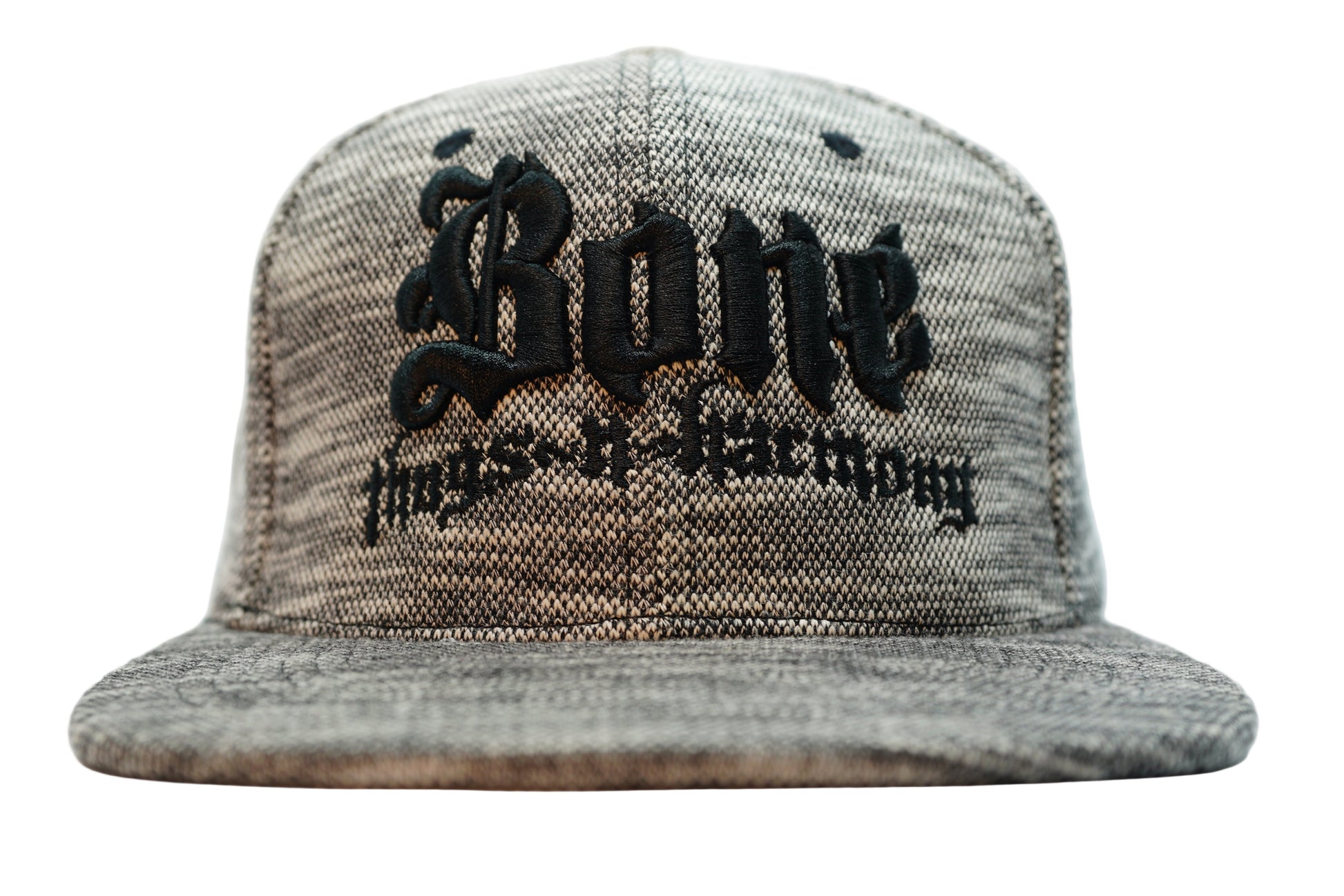 Black Marble Heather Snapback