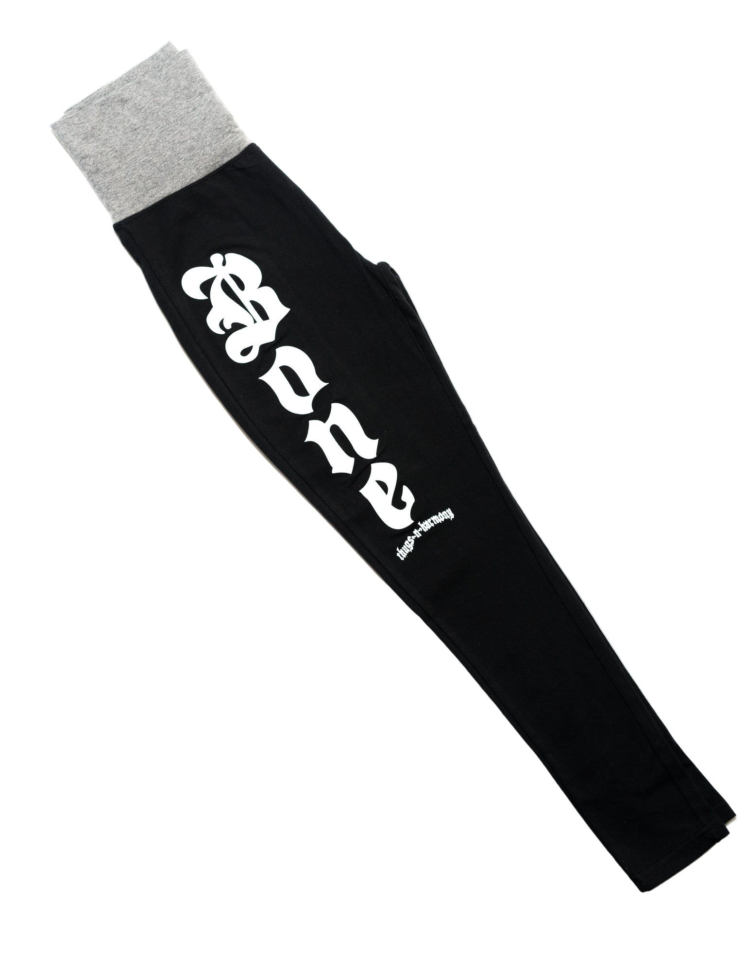 Black Straight Leg Clair Yoga Pants