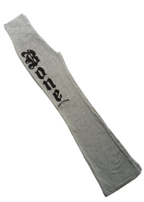 Grey Flair Leg Yoga Pants