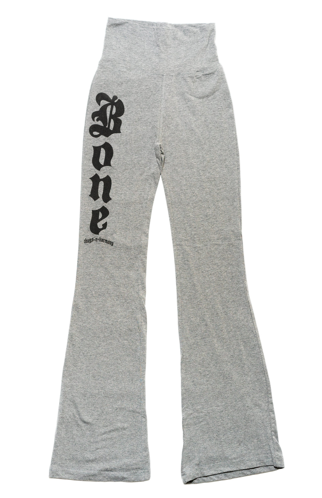 Grey Flair Leg Yoga Pants