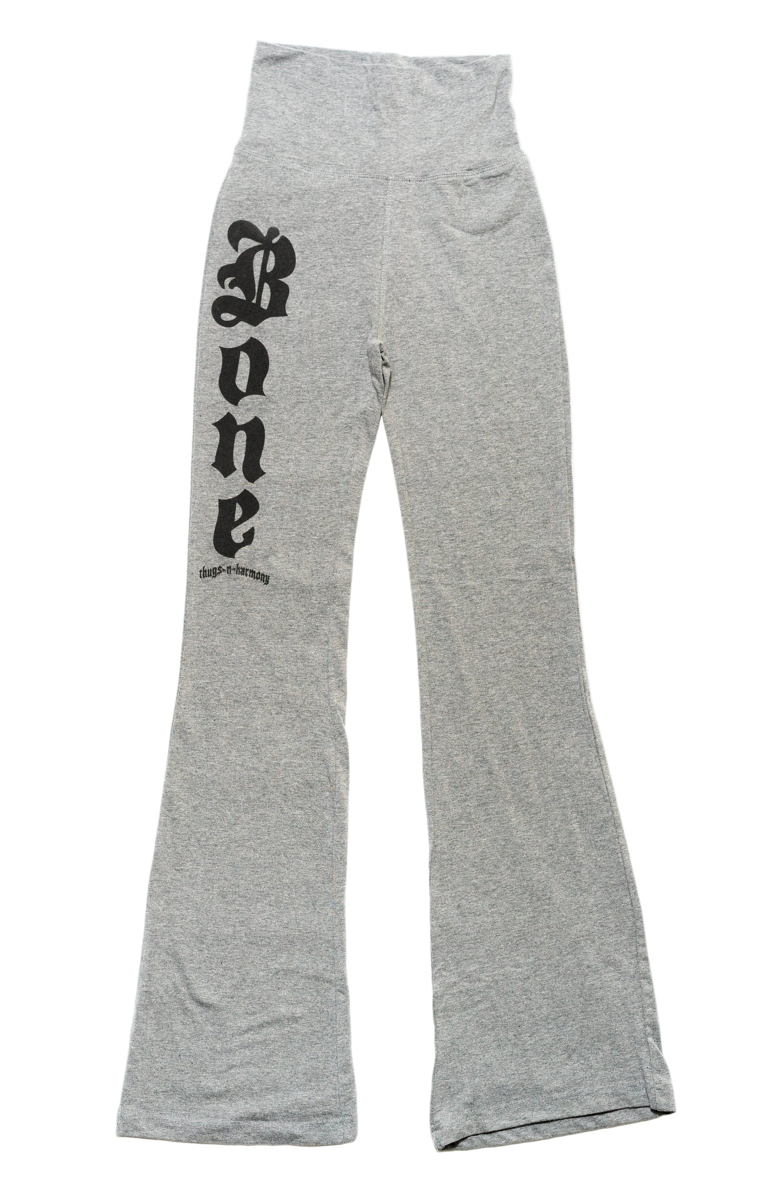 Grey Flair Leg Yoga Pants