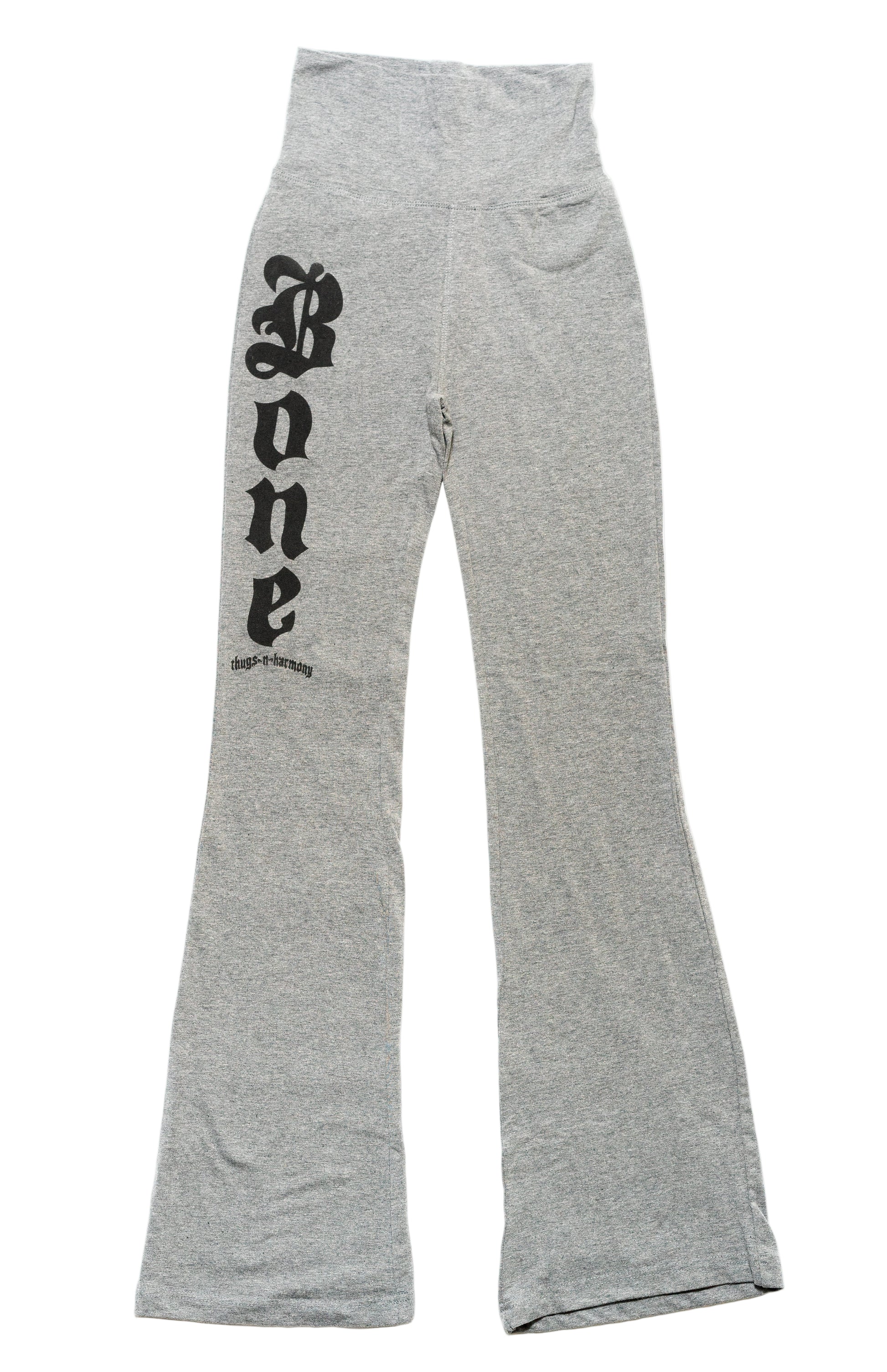 Grey Flair Leg Yoga Pants