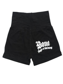 Black Clair Yoga Shorts