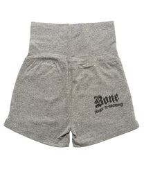 Grey Clair Yoga Shorts
