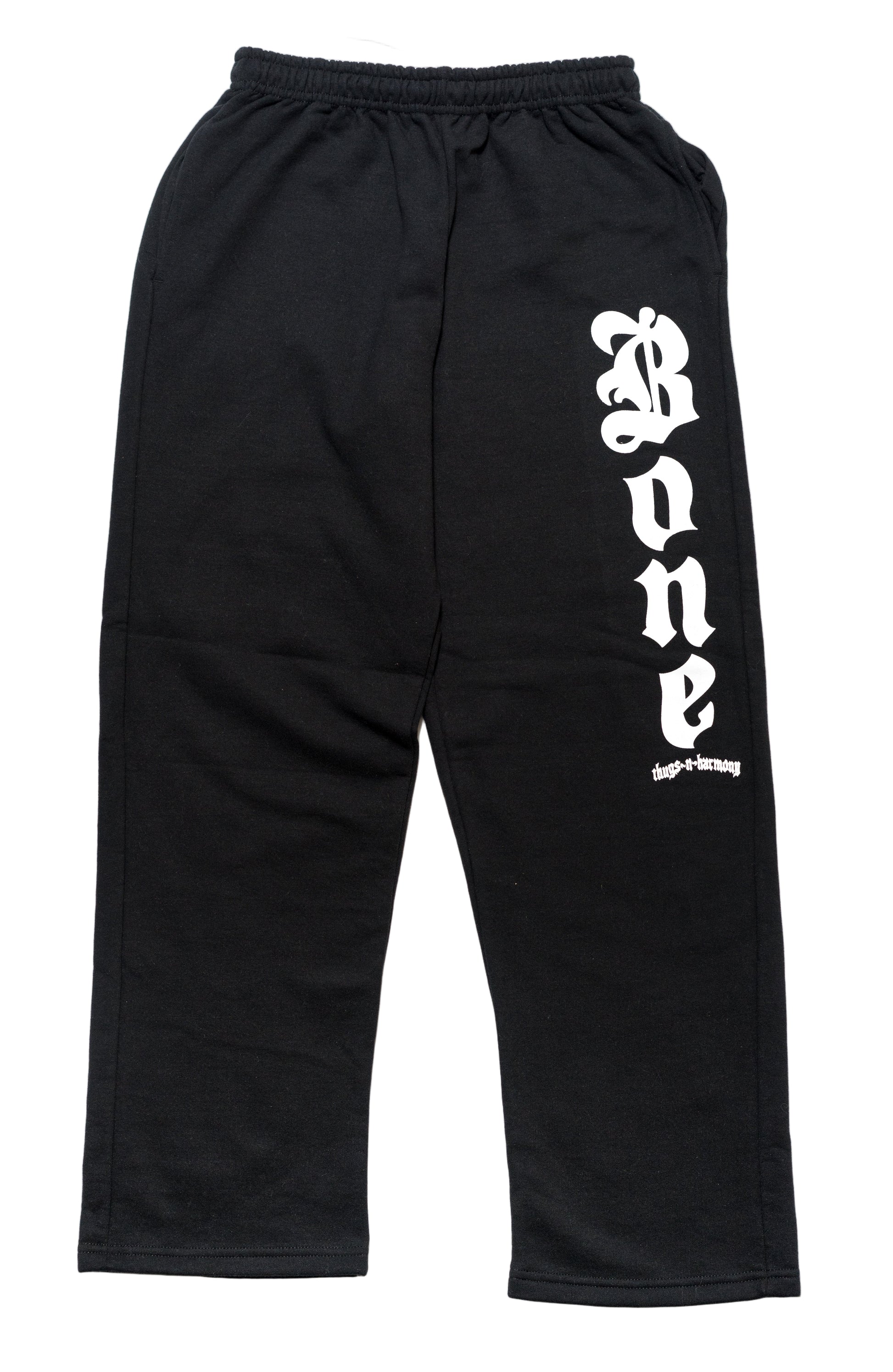 Black Straight Leg Joggers