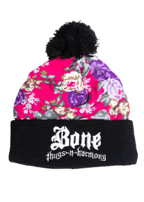 Fushia Pom-Pom Floral