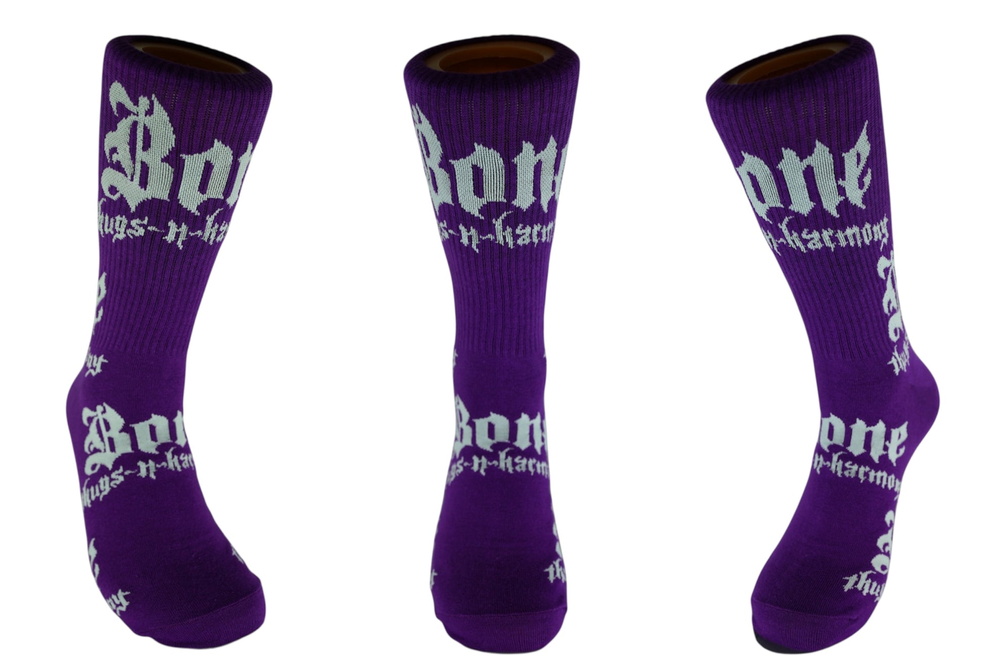 Purple Thuggin Socks