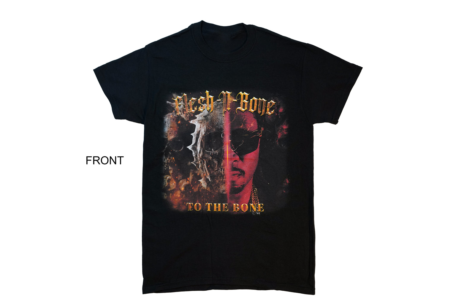 To The Bone Tee and Autographed To The Bone CD combo package deal
