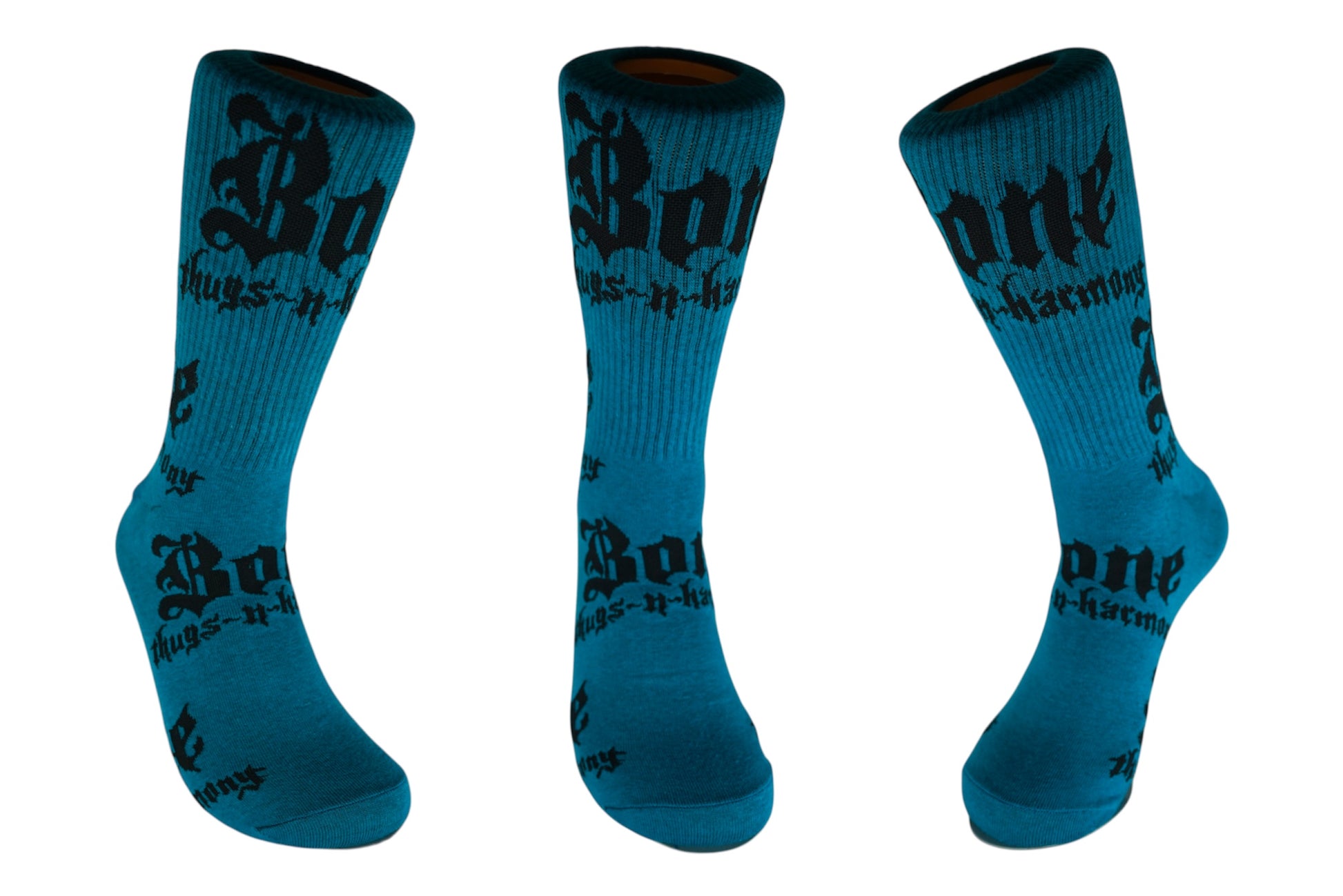 Turquoise Thuggin Socks