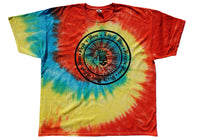 25th Anniversary Black Print Tie Dye Tee
