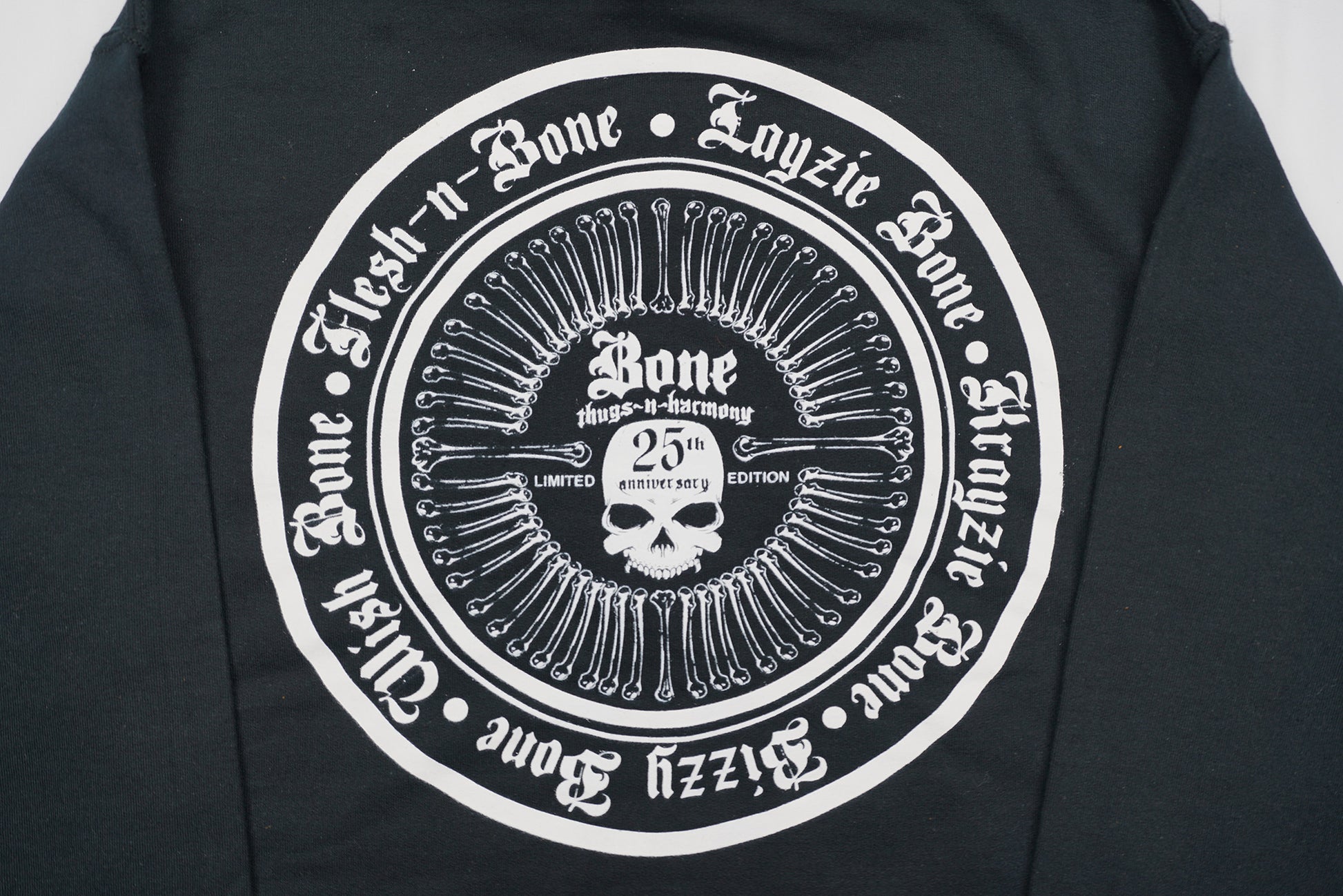 Black Double Nine 25th Anniversary Zip Up Hoodie