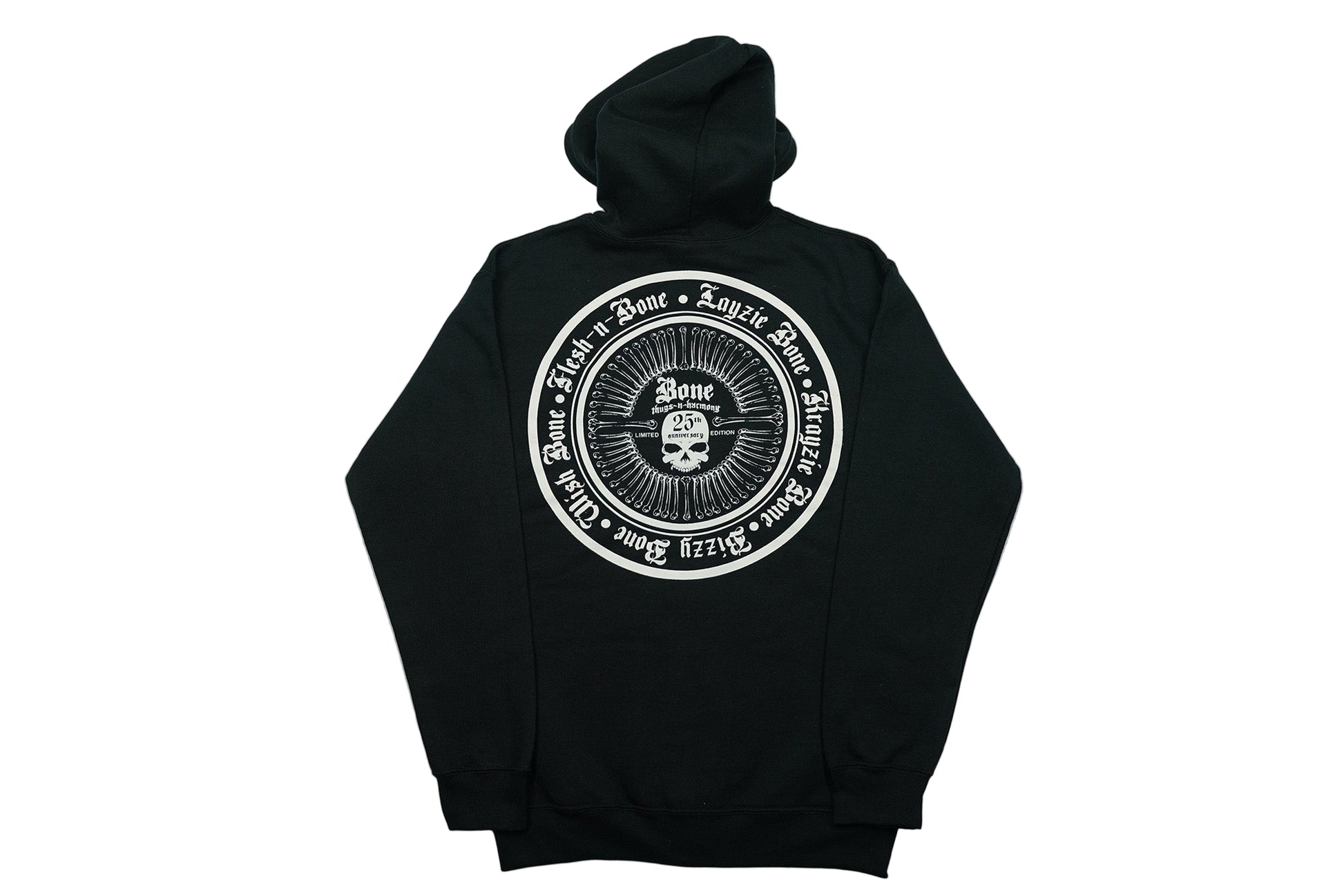Black Double Nine 25th Anniversary Zip Up Hoodie