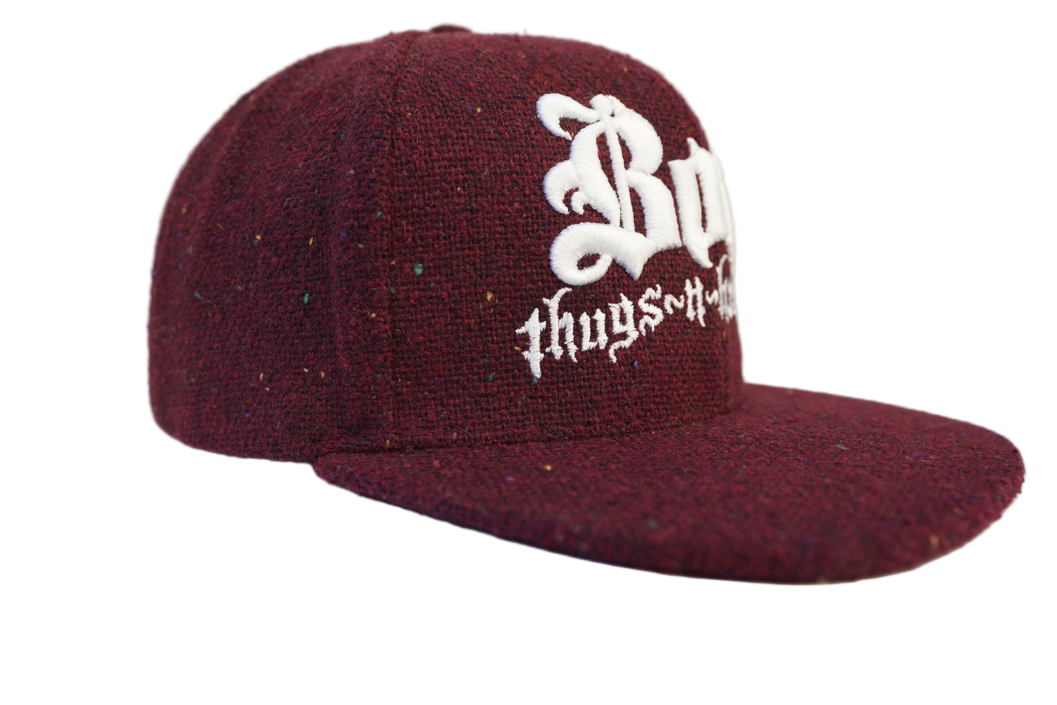 Burgundy Speckled
