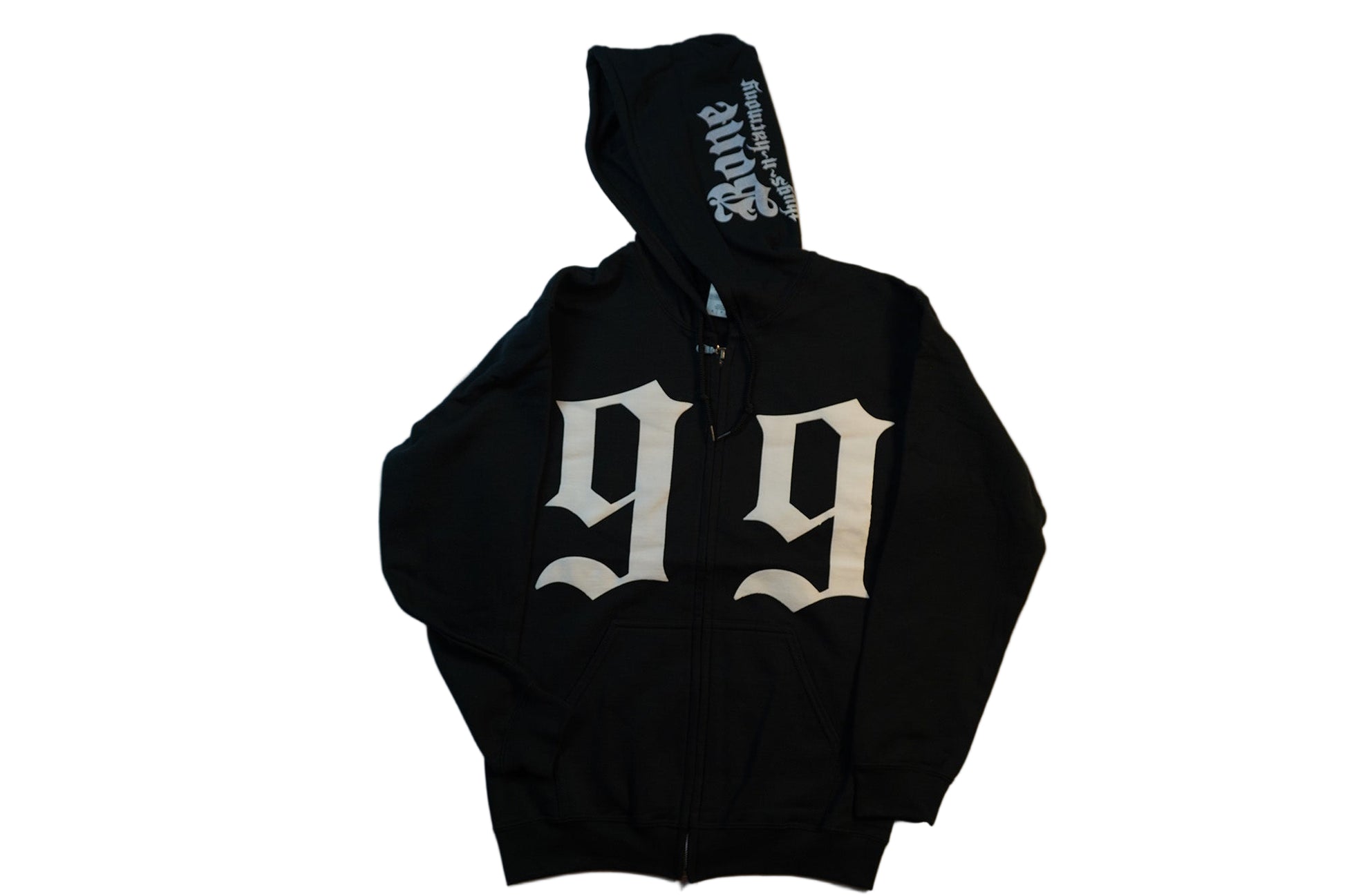 Black Double Glock Spade Zip Up Hoodie