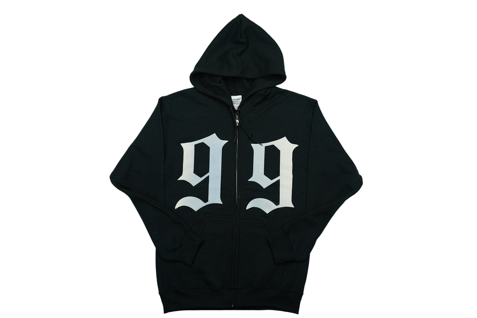 Black Double Nine 25th Anniversary Zip Up Hoodie