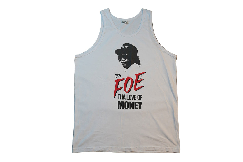 For the Love of Money Eazy-E White Tank