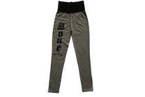 Grey Straight Leg Clair Yoga Pants