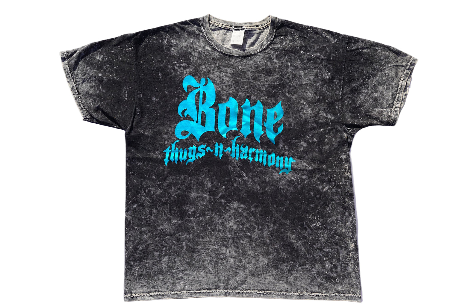 Teal Foil Tie Dye Tee