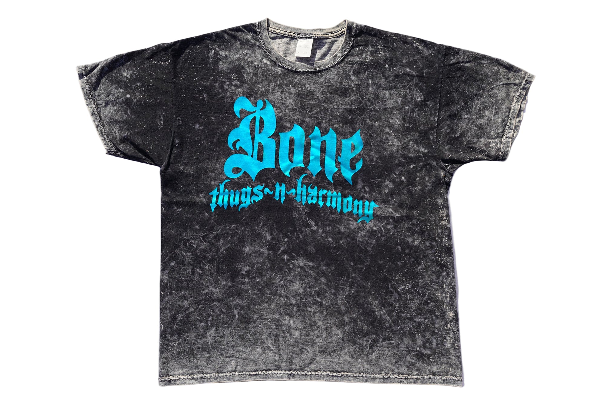 Teal Foil Tie Dye Tee