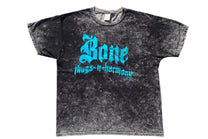 Teal Foil Tie Dye Tee